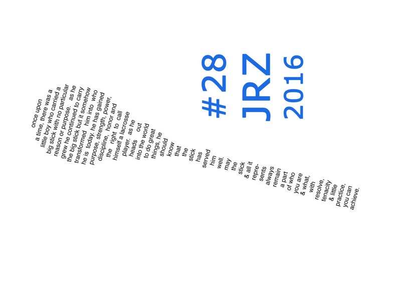 Custom Lacrosse Poem for Graduates mens and Ladies Etsy