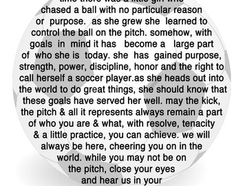 Ladies Soccer Poem, soccer poem for graduates, high school grad, college grad, seniors soccer poem, senior night, end of soccer season