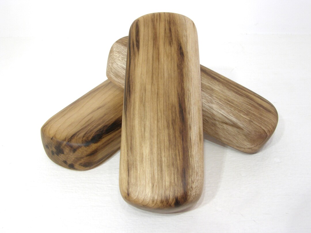 Natural Wood Baby Rattle in Myrtlewood, Wood Teether, Handmade Baby ...