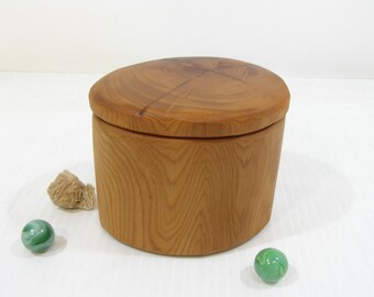 Pacific Yew Heartwood Box (8 Cu. In.), pet urn, cremation urn cremains urn, cremains keepsake, personalized jewelry box, wooden urn