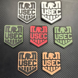 Patch de PVC da USEC – Patch de moral de facção Escape from Tarkov com velcro