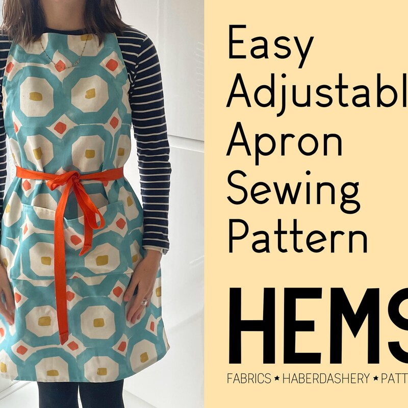 Apron Sewing Pattern Etsy