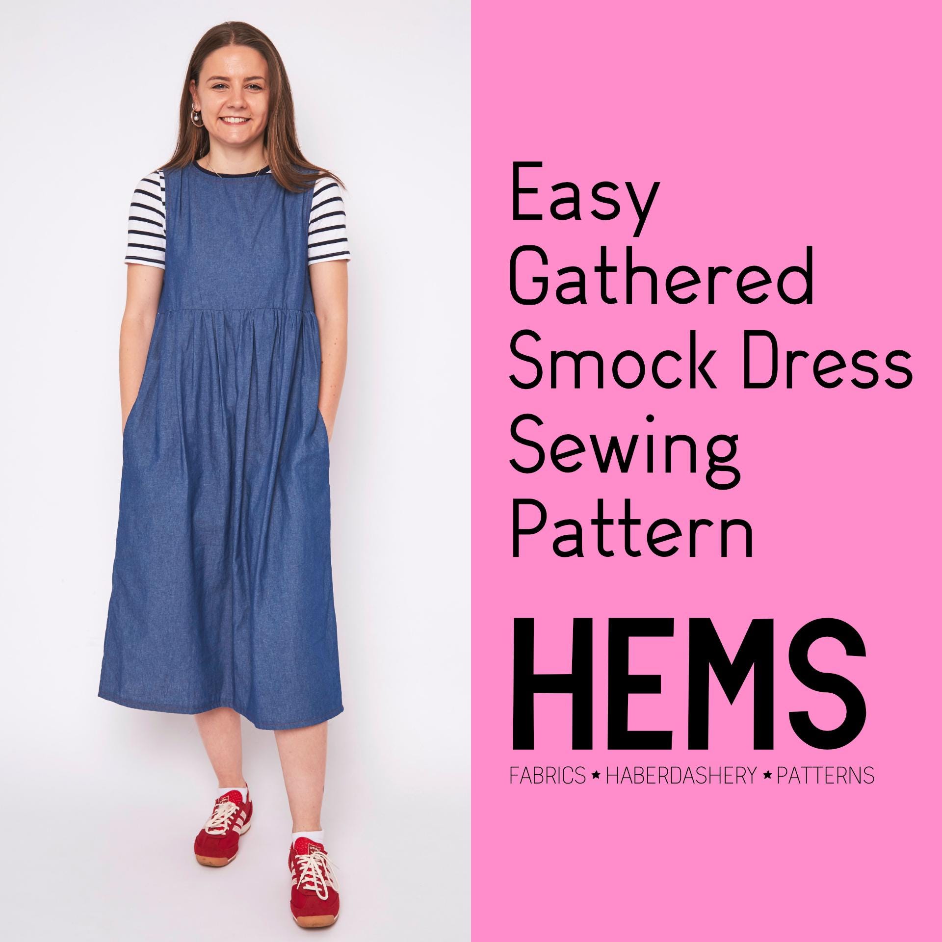 Smock Dress Pattern - Etsy