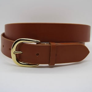 Full grain leather belt