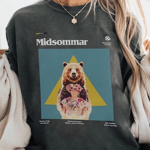 Unisex, Midsommar Shirt -Midsommar Sweatshirt, comfort color,Midsommar Tshirt,Florence Pugh Shirt,Midsommar Art Print,Midsommar , ari aster