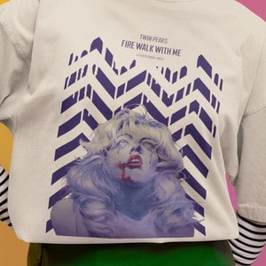Fire Walk With Me Shirt - Twin peaks shirt,David Lynch Shirt,Peaks Tee,90s Tshirt, Dale Cooper,Retro Tv Show Shirt,Vintage Tv Show Shirt