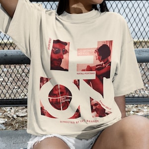 Unisex, Leon: The Professional tshirt - leon movie shirt, movie shirt, graphic tees, 90s movie shirt, retro movie tshirt, retro movie shirt