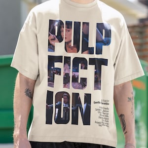 Unisex, Pulp Fiction Movie Shirt- pulp fiction, movie shirt, pulp fiction t-shirt, quentin tarantino, quentin tarantino shirt,graphic tees,