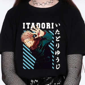 Itadori Shirt - JJK Shirt, Jujutsu Kaisen Shirt, Trendy Anime Shirt, Toji Shirt, Anime Lover Shirt, Gifts For Friend, Anime Clothes