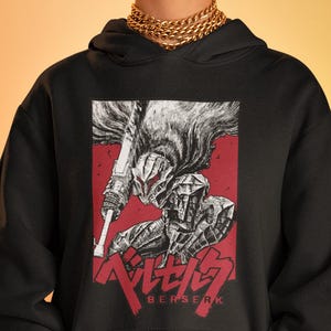 Guts Berserk T-Shirt Anime Grunge 90s Japanese Manga Vintage Streetwear Manga art Premium Quality Apparel Gift for Anime Lover Unisex Shirt