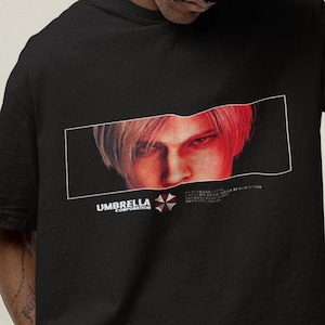 Unisex, Leon S. Kennedy Shirt - Leon Kennedy Sweatshirt, Resident Evil Shirt, Resident evil leon Shirt, graphic tees,gamer shirt,leon hoodie