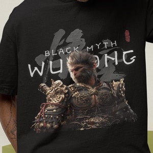 Unisex, Sun Wukong Shirt - Black Myth Wukong, Game Shirt, Gift For Woman and Man, Black Myth Wukong shirt, Wukong sweatshirt,Gamer tee