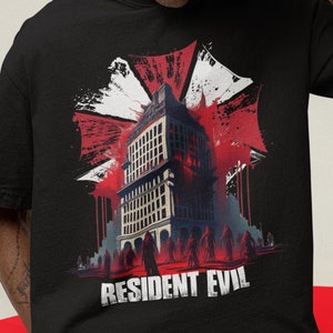 Unisex, Resident Evil Shirt - Raccoon city, resident evil sweatshirt, raccoon city sweatshirt, resident evil