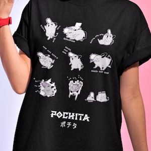 Chainsaw Man Pochita Shirt - Denji Chainsaw man anime manga t-shirt Custom shirt Gift for her Gift for friends Funny gift Unique design