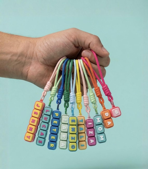 名前入りキーホルダー、メカニカルキーボードクリッカーフィジェット