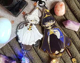 WITCH HAT ATELIER Coloured Acrylic Led Light Character Keychain