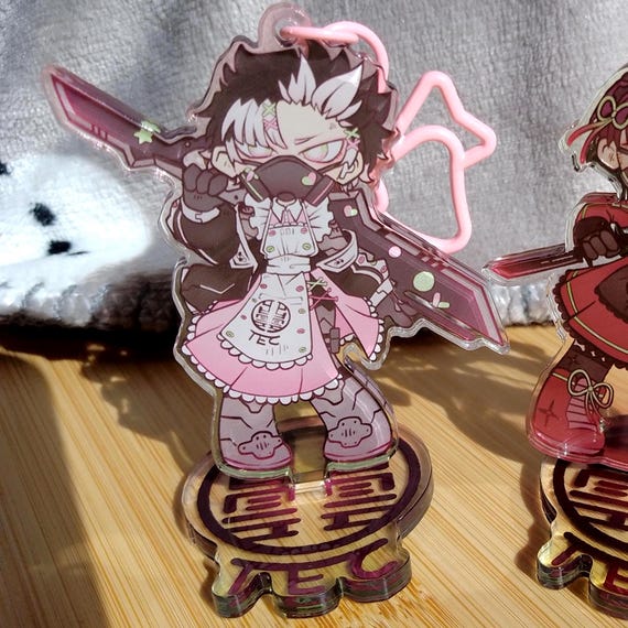 KAIJU NO8 Narumi Gen Maid Acrylic Standee Keychain - Etsy