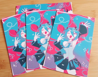 VOCALOID HATSUNE MIKU 6x4" Print
