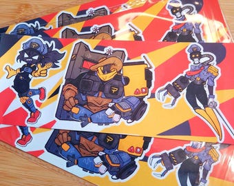 KRUGSTON QPD Sticker Sheet