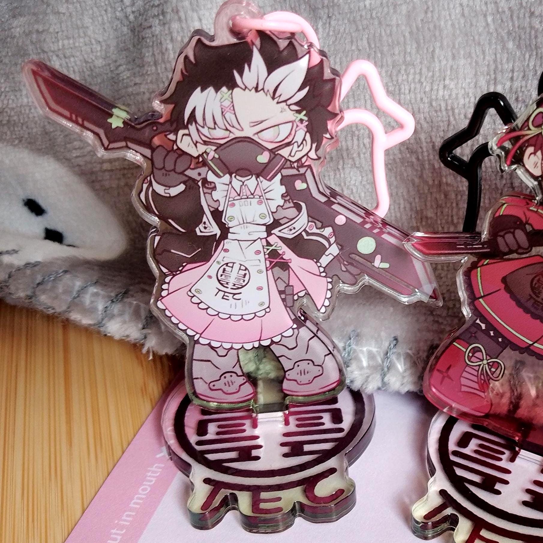 KAIJU NO8 Narumi Gen Maid Acrylic Standee Keychain - Etsy