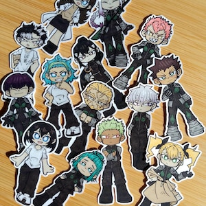 KAIJU NO8 Sticker aus Papier