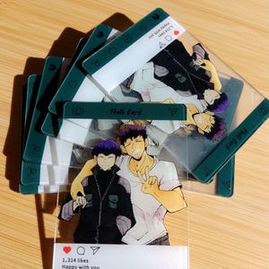 KAIJU NO8 Kafka Hibeno & Soshiro Hoshina | Hoshikaf Acrylic Clear Card