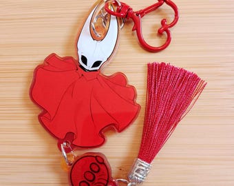 SILKSONG Hornet Acrylic Tassel Keychain