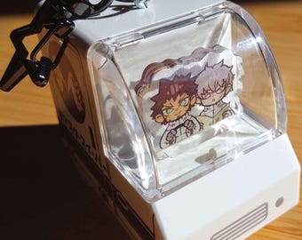 KAIJU NO8 Monster Sweeper Truck Keychain