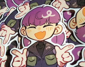 KAIJU NO8 Hoshina Soshiro Vinyl Sticker