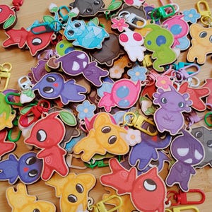 Pikmin keychain - Etsy 日本