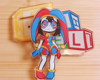 TADC Pomni Double Insert Acrylic Standee