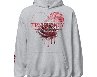 Wild Bunch No. 16 Pink Hoodie in Red