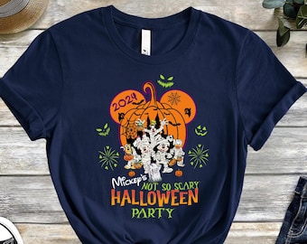 Mickey's Not So Scary Halloween Party 2026 Shirt, Disney Family Disneyland Tee