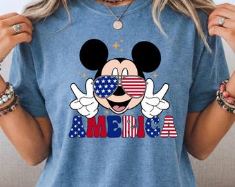 Disney 4th Of July Family Macigal Shirts, Disney 4th of July Trip shirts, Mickey 250th Anniversary Shirt, Mickey 4th July Family Tees,