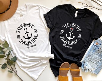 Disney Wish 2026 Cruise Shirts, Matching Family Trip Tees