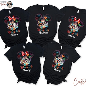 Personalized Disney Trip t-shirt, Disneyland Shirt, Disney Trip shirts, Disney Family Matching Shirt, Magical Castle Shirt, Disneyworld