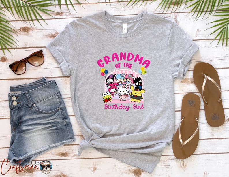 Birthday Girl Party Shirt, Custom Kitty Shirts, Hello Birthday Kitty, Hello Cat Birthday Tees, Personalized Kitty Birthday Shirt,