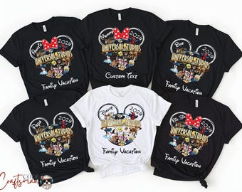 Disney Universal Studios 2026 Shirt, Disney Family Vacation, Universal Studios Trip Shirt, Universal Orlando Shirt, Disney Family