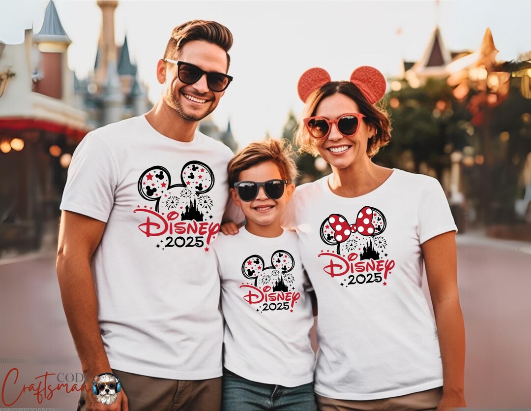 Custom Disney 2026 Family Trip Shirts, Mickey Mouse Matching Tees - Etsy