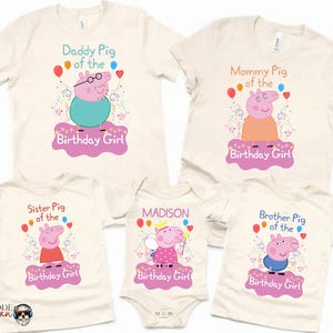 peppa birthday dress Peppa the Pig tutu set-Peppa the Pig outfit-Peppa the Pig dress-Peppa –  Pink Toes & Hair Bows main image 1