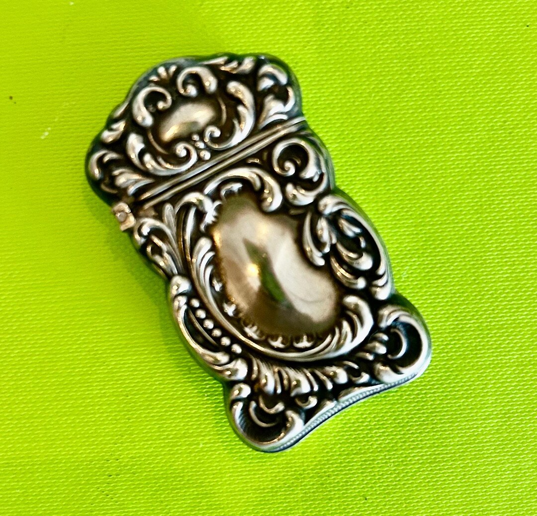 Art Nouveau Sterling Silver Match Safe Vesta Case - Etsy