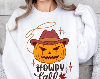 Howdy Pumpkin png, Western Fall png, Fall png, Fall Coquette Bow PNG, Fall sublimation, Western png, country fall png