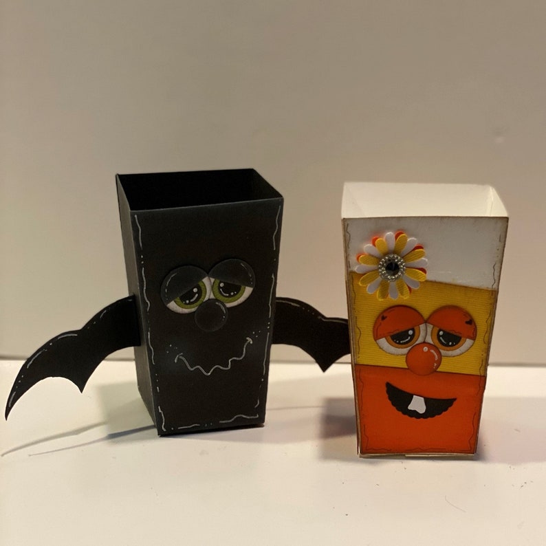 Halloween Treat Boxes Halloween Favor Boxes Halloween Party Decor Party