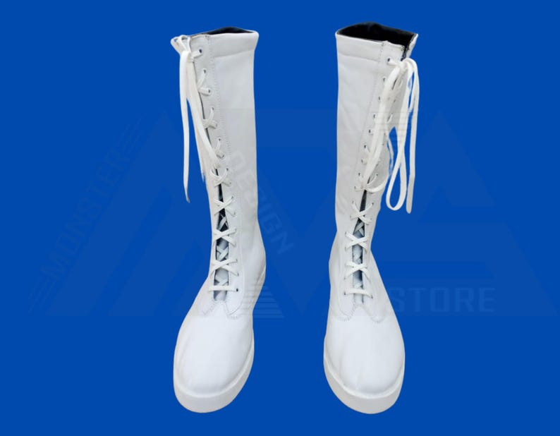 custom men women white wrestling shoes