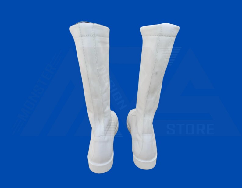 men women white wrestling boots