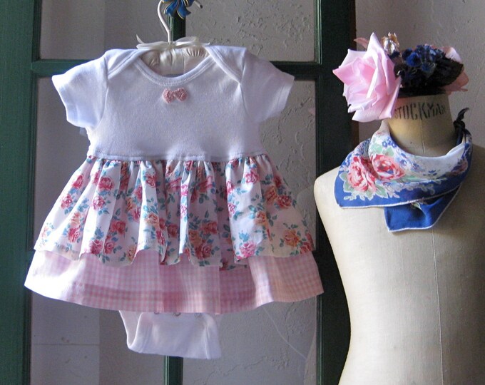 Baby Girl Onesie Dress 69 Months Liberty of London Etsy
