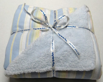 Baby Boy Blue Minky Blanket