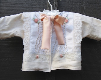 0-3 mo.  Infant Girl special occasion Jacket