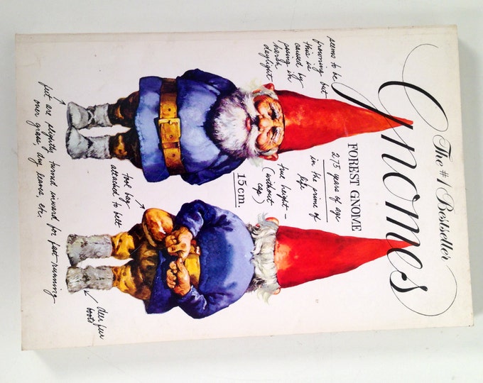 Vintage Gnomes Book Poortvliet and Huygen 1977 Etsy