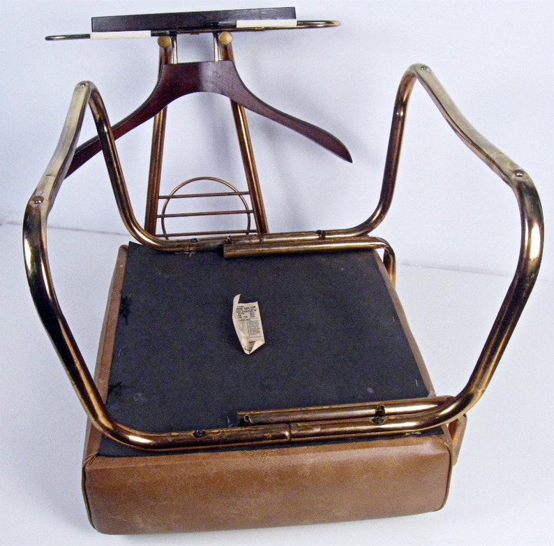 Vintage clothing butler valet chair rack Spiegel for Etsy